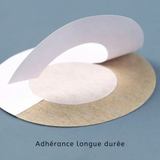 100枚入り薄型通気性ニップルカバー - 100個