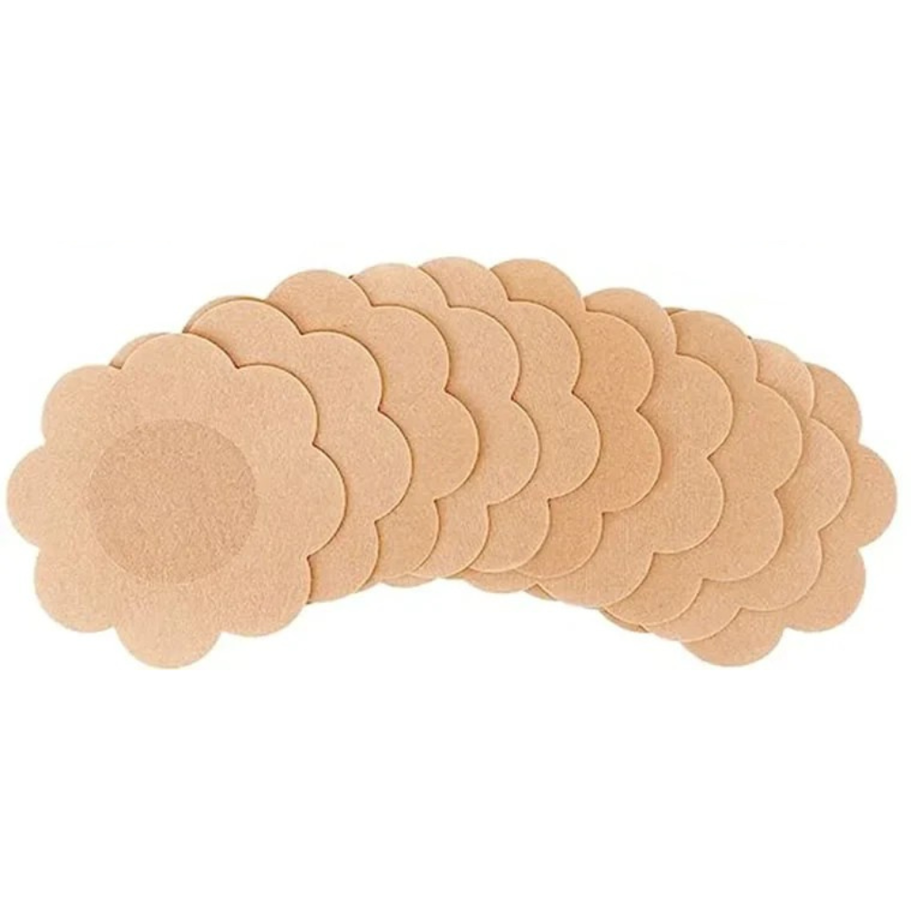 100枚入り薄型通気性ニップルカバー - 100個