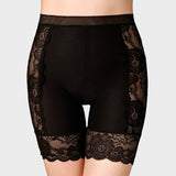 黒レースペチパンツ - ブラック / L