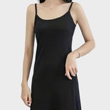 黒ロングスリップ