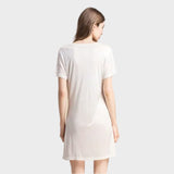 白シルクスリップ