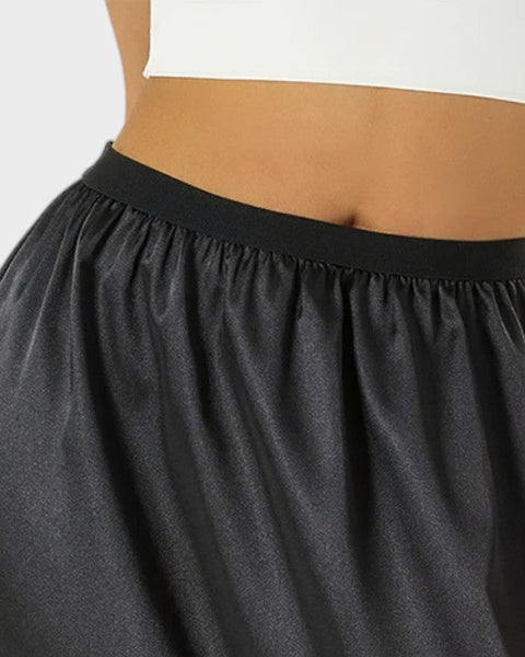 黒フレアペチコート