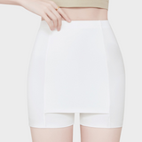 ホワイトスカートペチパンツ補正タイプ - ホワイト / L