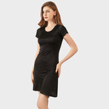 黒半袖スリップ