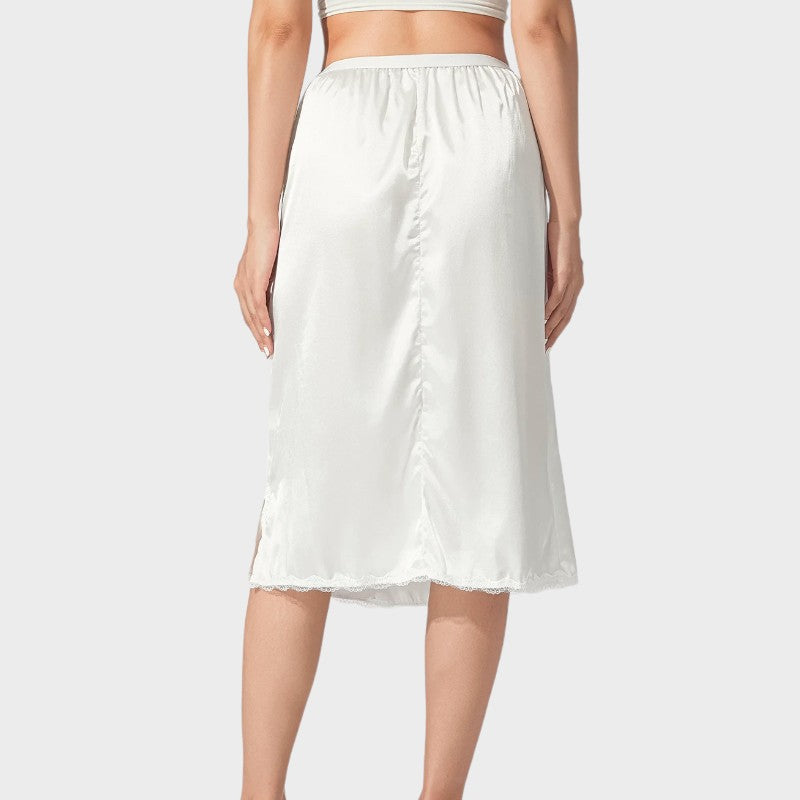 白レースペチコート