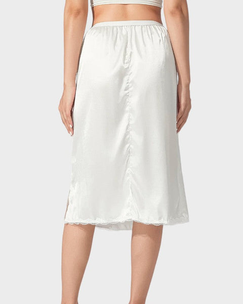 白レースペチコート