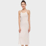 白ロングスリップ - ホワイト / M